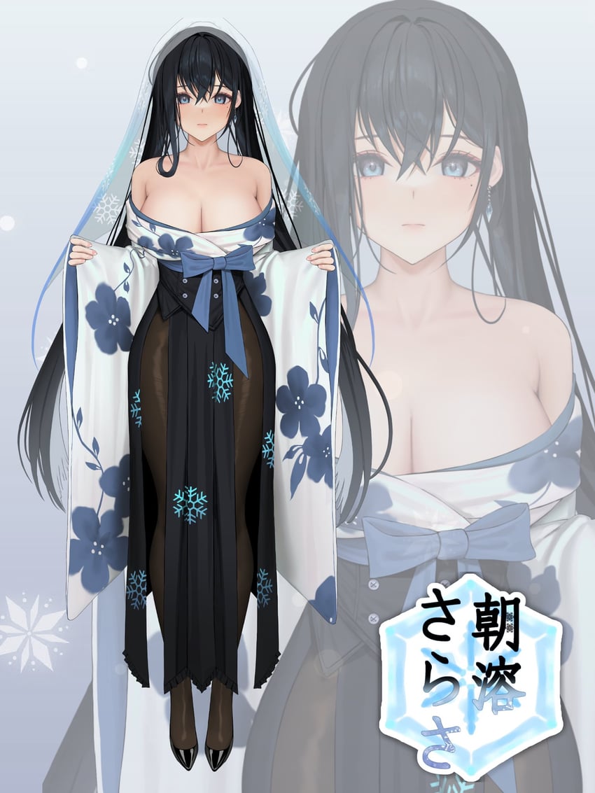 asatoke sarasa (indie virtual youtuber) drawn by myabit