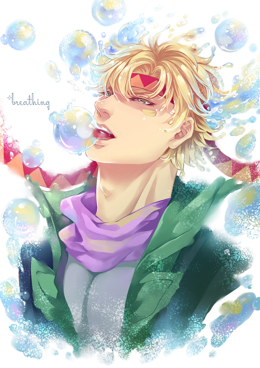 caesar anthonio zeppeli (jojo no kimyou na bouken and 1 more) drawn by dkaki