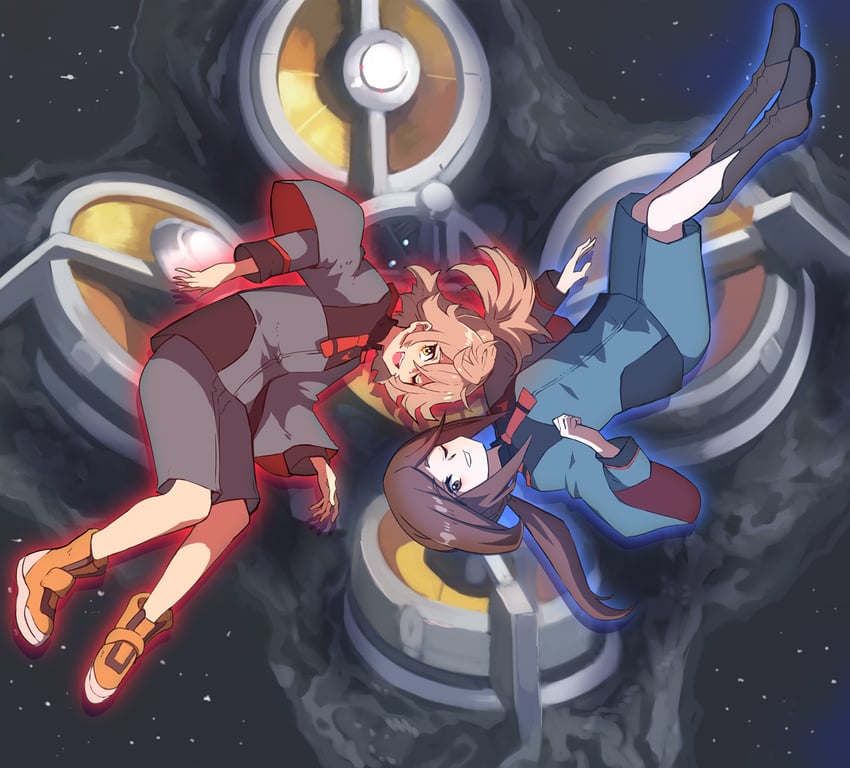 felsi rollo and petra itta (gundam and 1 more) drawn by syope