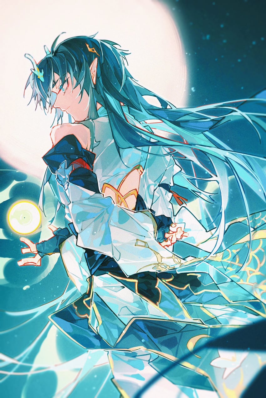 dan heng (honkai and 1 more) drawn by bjbddz