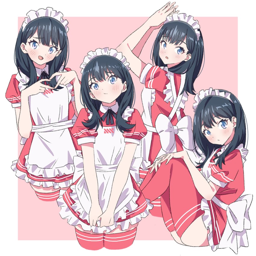 takarada rikka (gridman universe and 1 more) drawn by sho_(shoshos_8888)