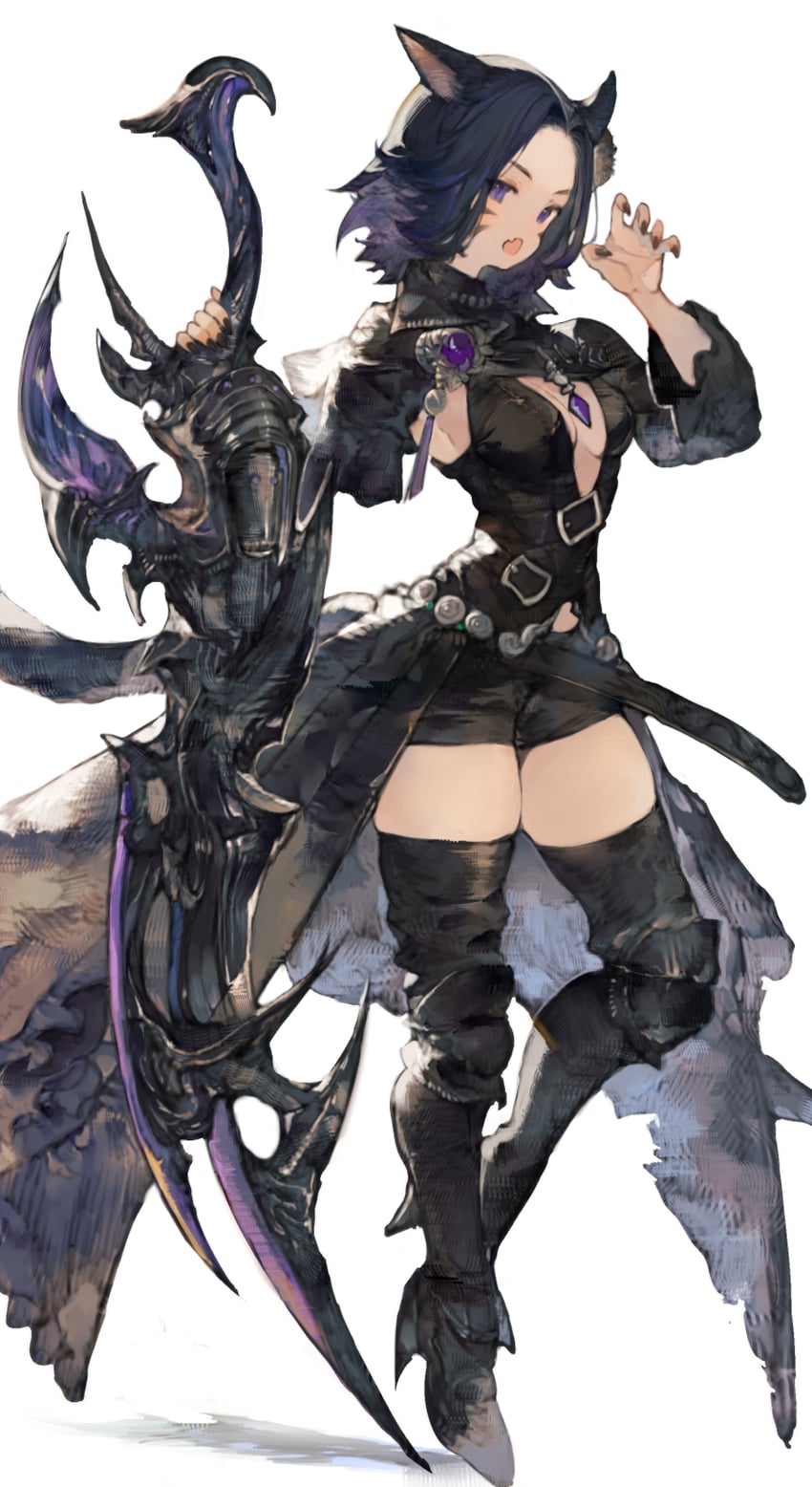 warrior of light (final fantasy and 1 more) drawn by kemomin_nosuke
