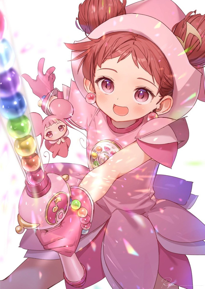 harukaze doremi and dodo (ojamajo doremi) drawn by ryota_(ry_o_ta)