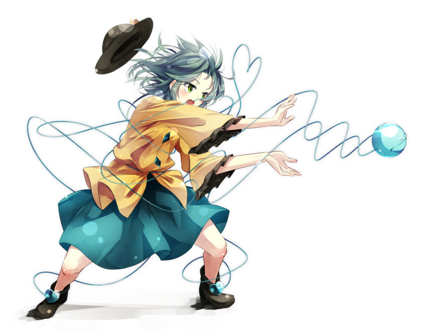 komeiji koishi (touhou and 1 more) drawn by gorilla_(bun0615)