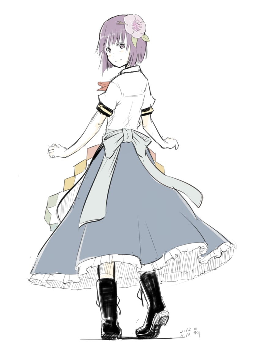 hinanawi tenshi and hieda no akyuu (touhou) drawn by kawashina_(momen_silicon)