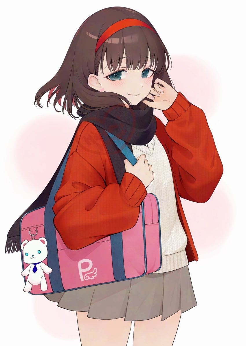 sakuma mayu (idolmaster and 2 more) drawn by saltylemontea