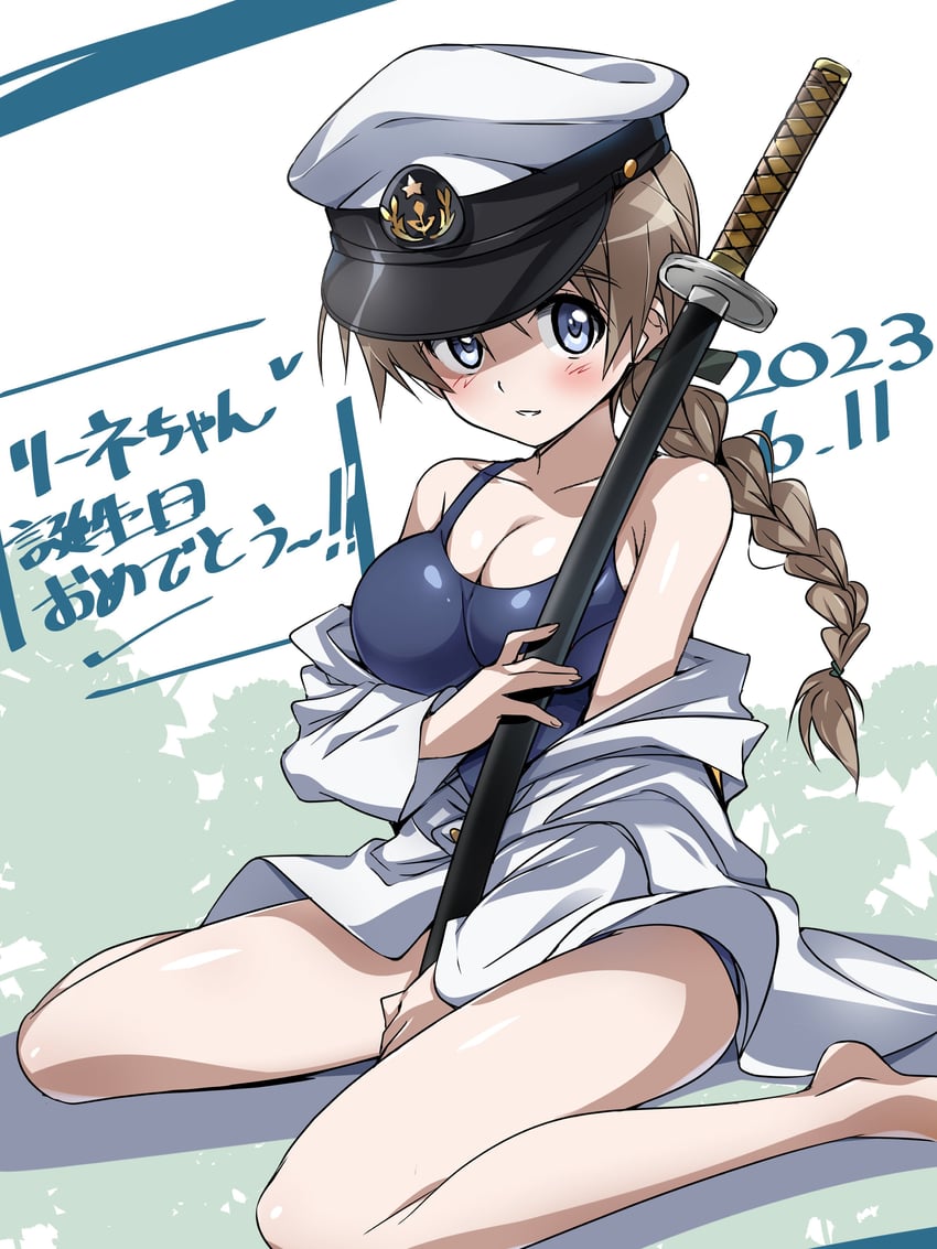 lynette bishop (world witches series and 1 more) drawn by tokiani