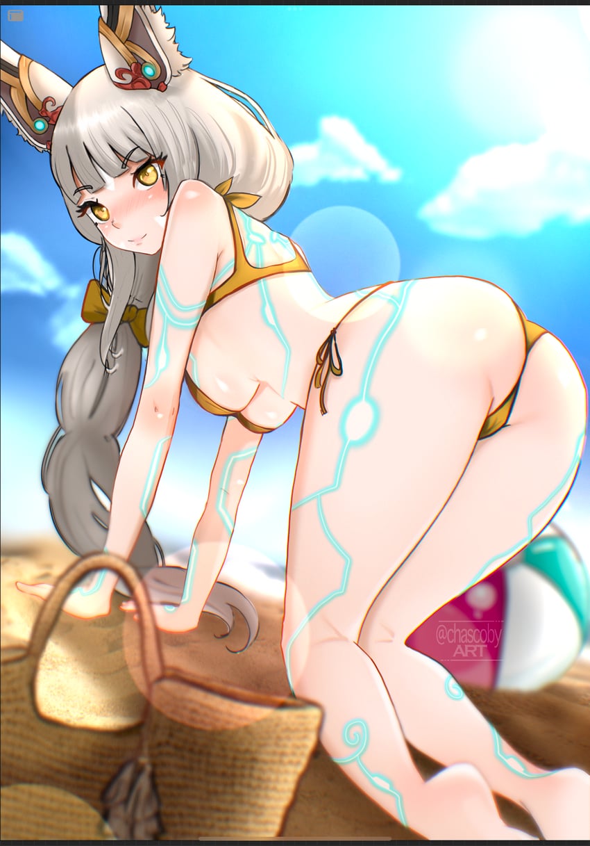 nia (xenoblade chronicles and 1 more) drawn by chascoby