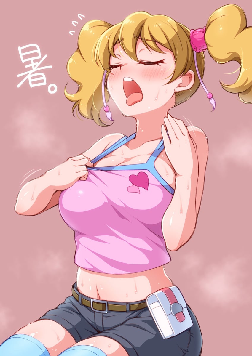 momozono love (precure and 1 more) drawn by arakawa_tarou
