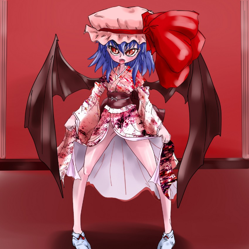 remilia scarlet (touhou) drawn by y.o