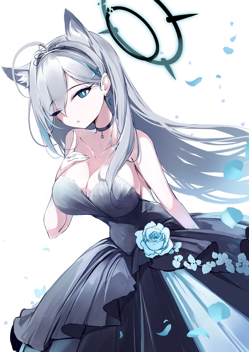 shiroko and shiroko terror (blue archive) drawn by chosunbe