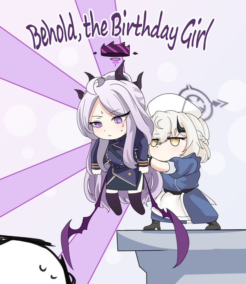 sensei, doodle sensei, hina, and sena (blue archive and 1 more) drawn by skyrain315