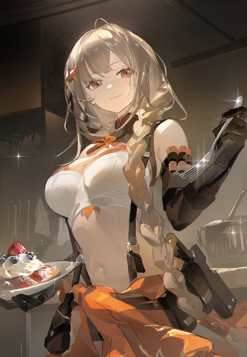 type 97 shotgun and qiuhua (girls' frontline and 1 more) drawn by tracyton
