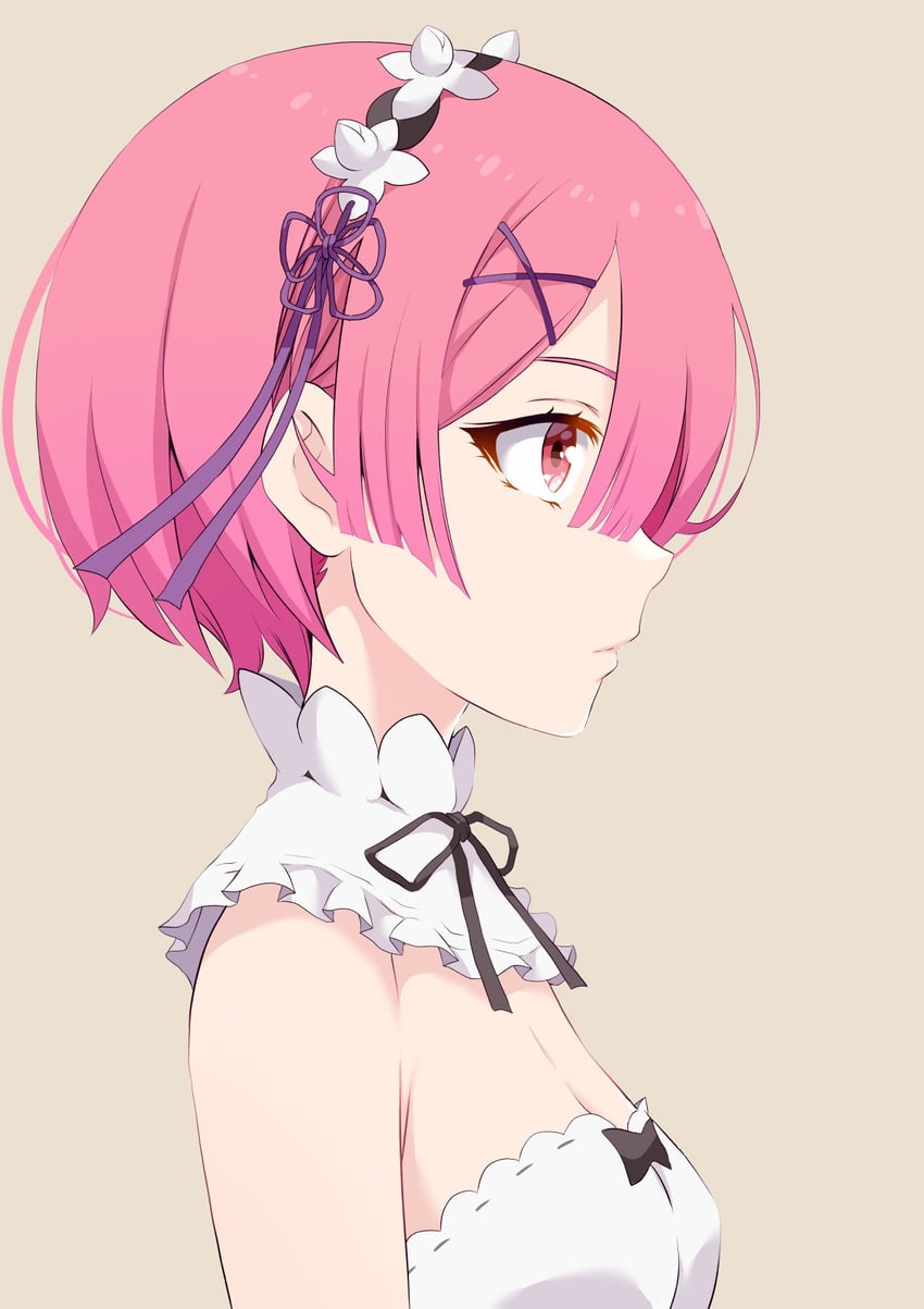 ram (re:zero kara hajimeru isekai seikatsu) drawn by yasehattagi