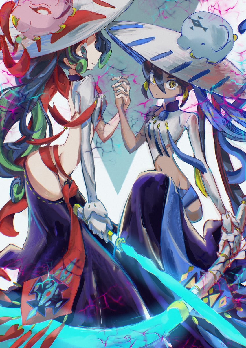 trung trac and trung nhi (fate and 1 more) drawn by not_nckoi