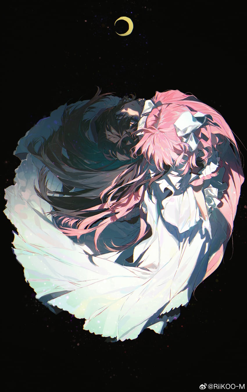 akemi homura, kaname madoka, and ultimate madoka (mahou shoujo madoka magica) drawn by riko-m