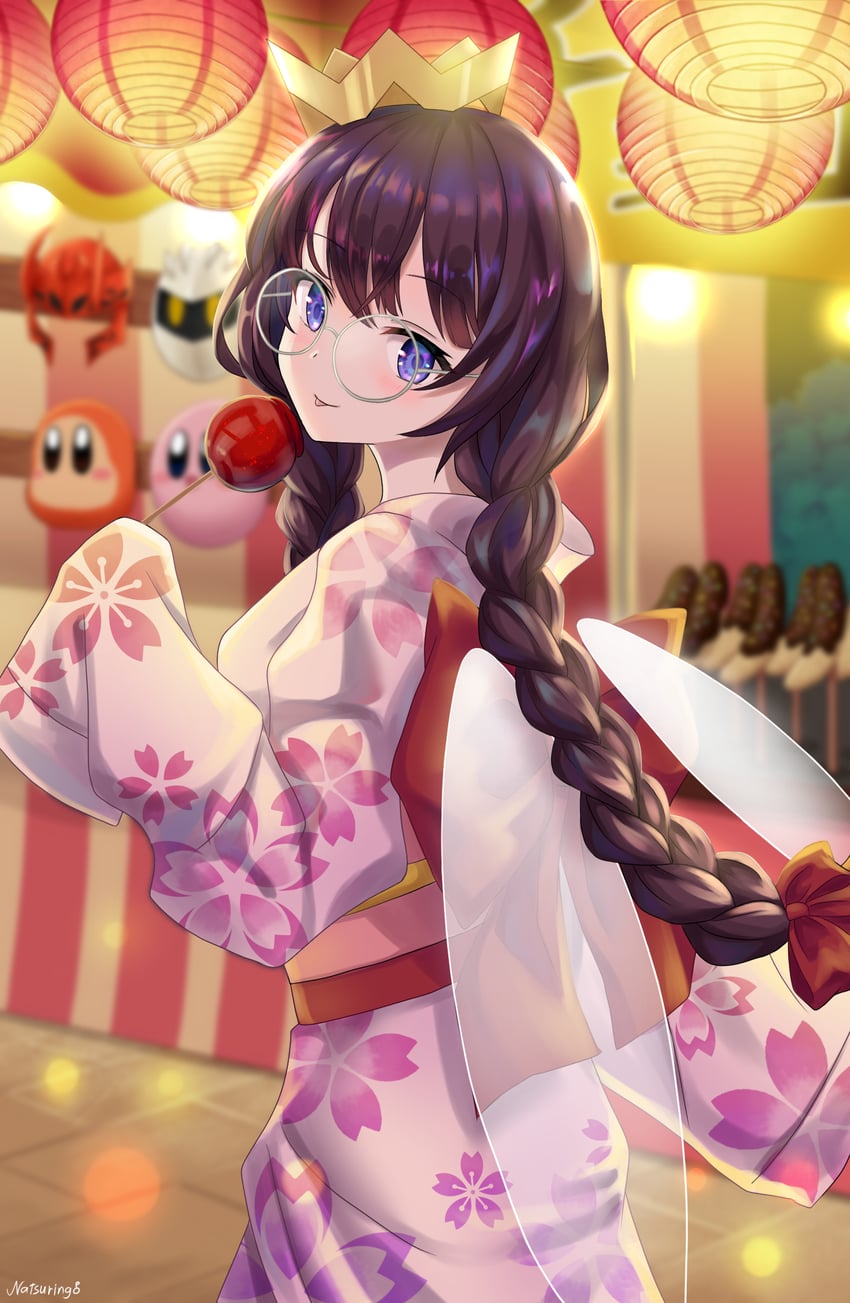 kirby, meta knight, waddle dee, morpho knight, and ripple star queen (kirby and 1 more) drawn by natsuring0