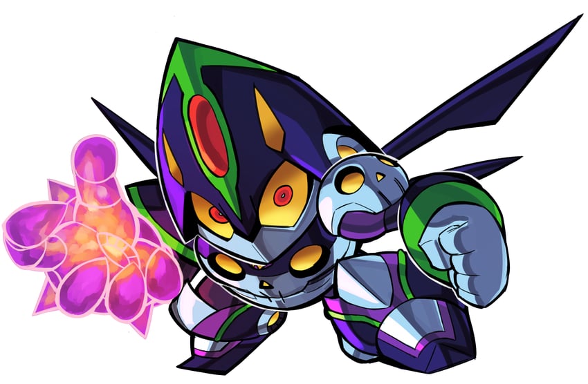 evil robot (mega man and 1 more) drawn by pillar_buster