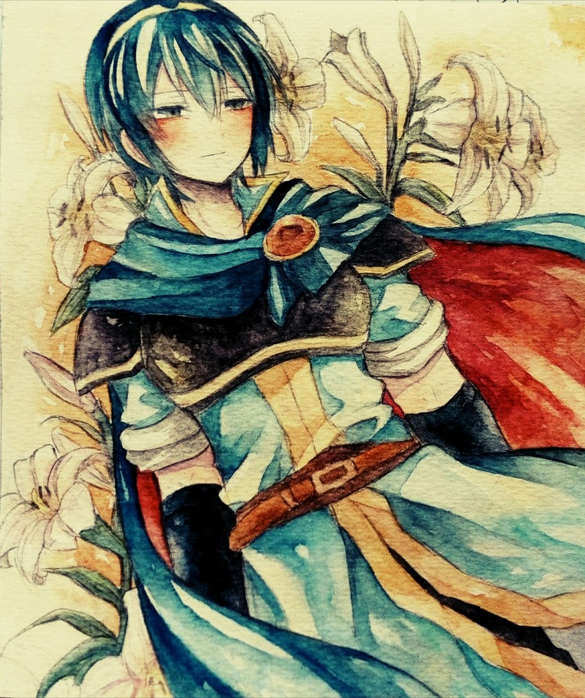 marth (fire emblem and 3 more) drawn by yataba