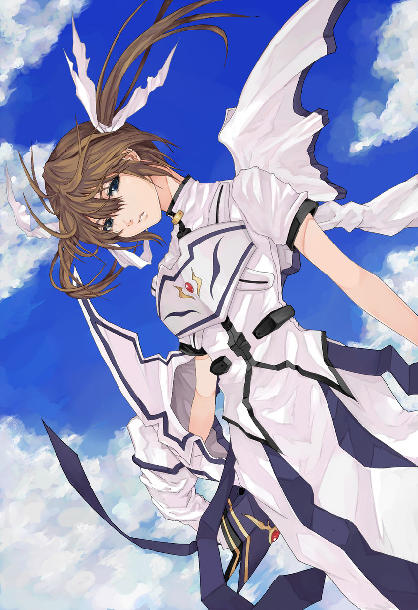 takamachi nanoha (lyrical nanoha and 3 more) drawn by kurokoeda