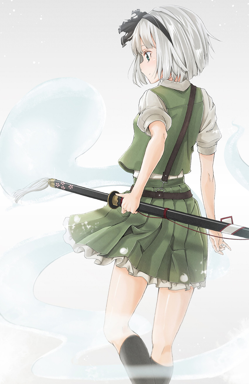 konpaku youmu (touhou and 1 more) drawn by remil