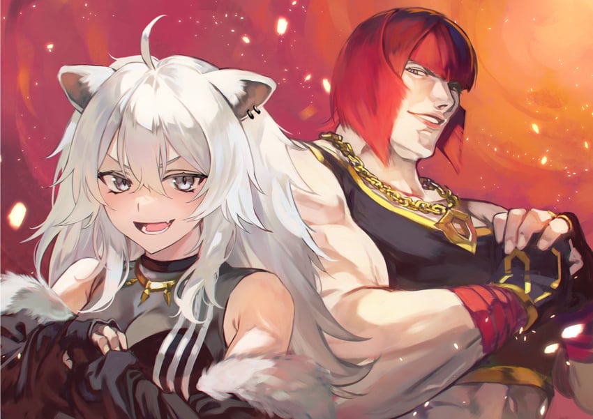 shishiro botan and marisa (hololive and 2 more) drawn by otsudou