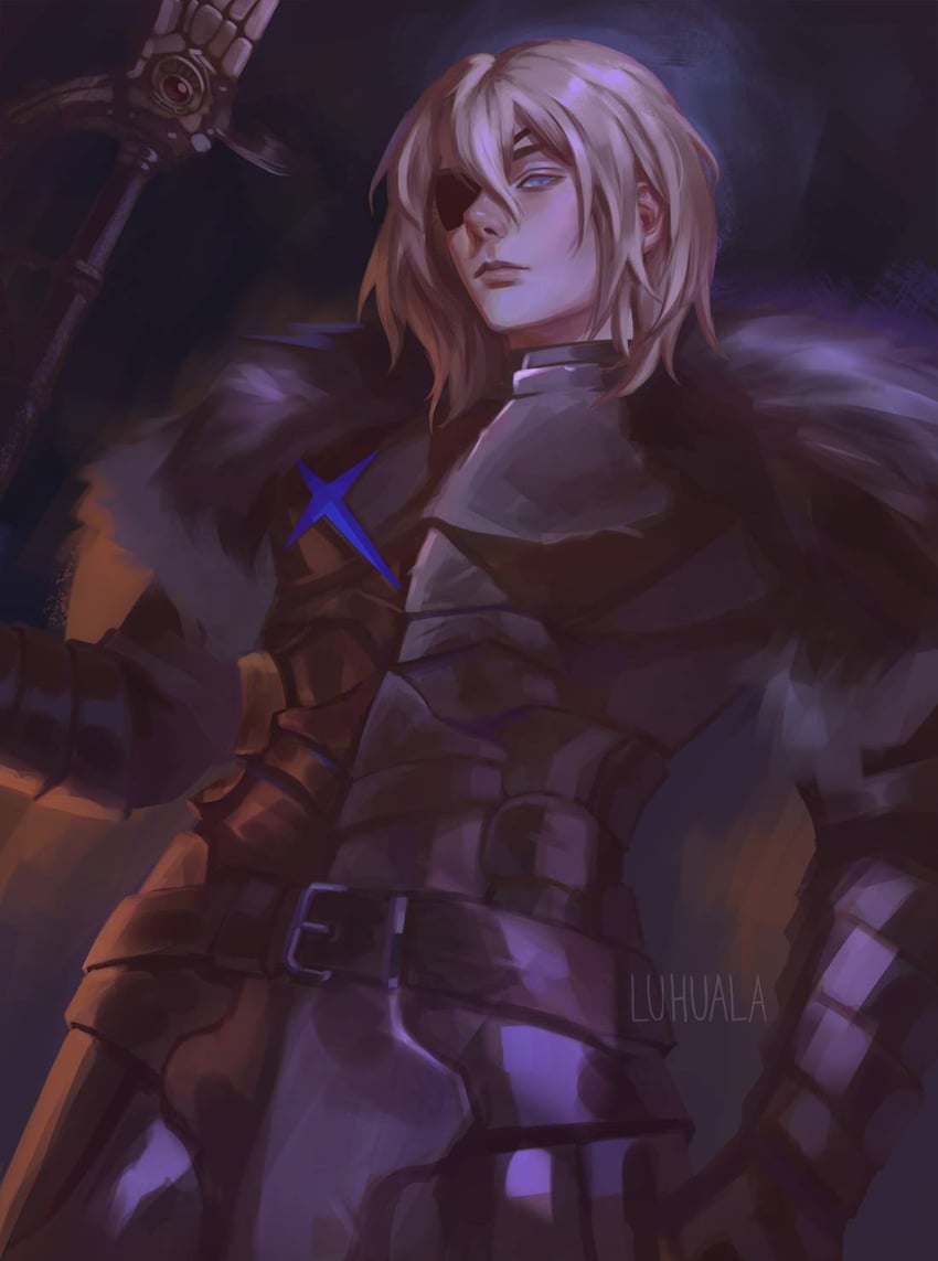 dimitri alexandre blaiddyd (fire emblem and 1 more) drawn by luhuala