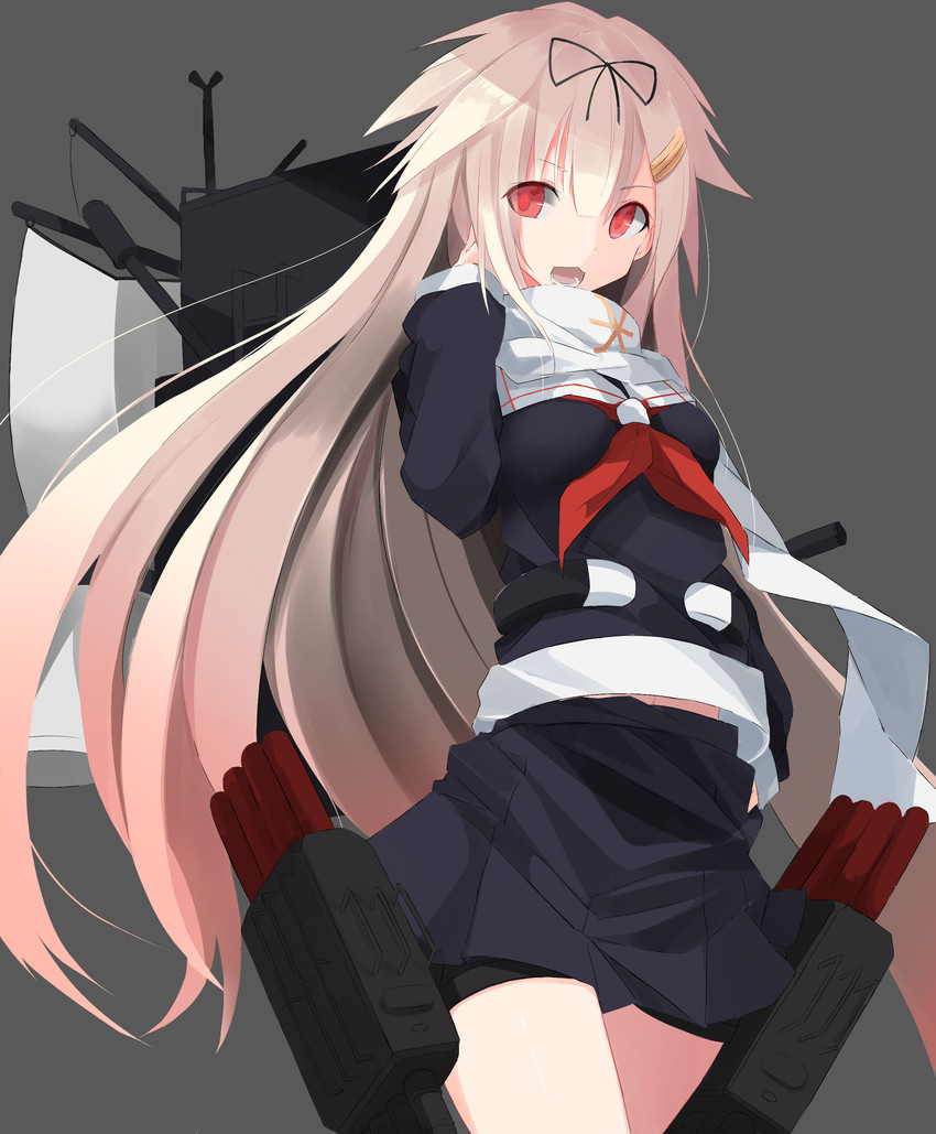yuudachi and yuudachi kai ni (kantai collection) drawn by edogawa_nao