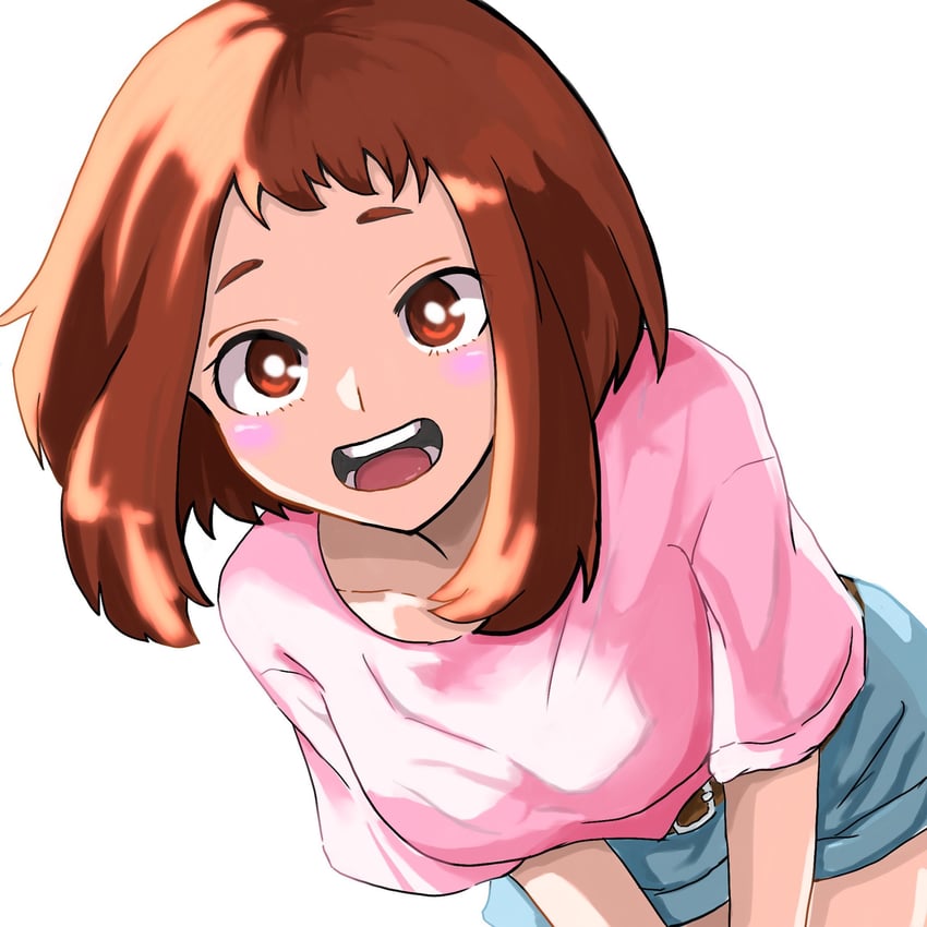 uraraka ochaco (boku no hero academia) drawn by mm_jart20