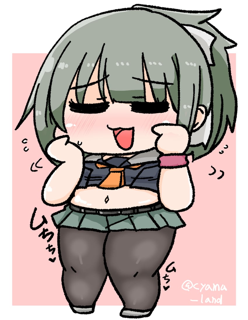 yuubari and yuubari kai ni (kantai collection) drawn by cyama_land