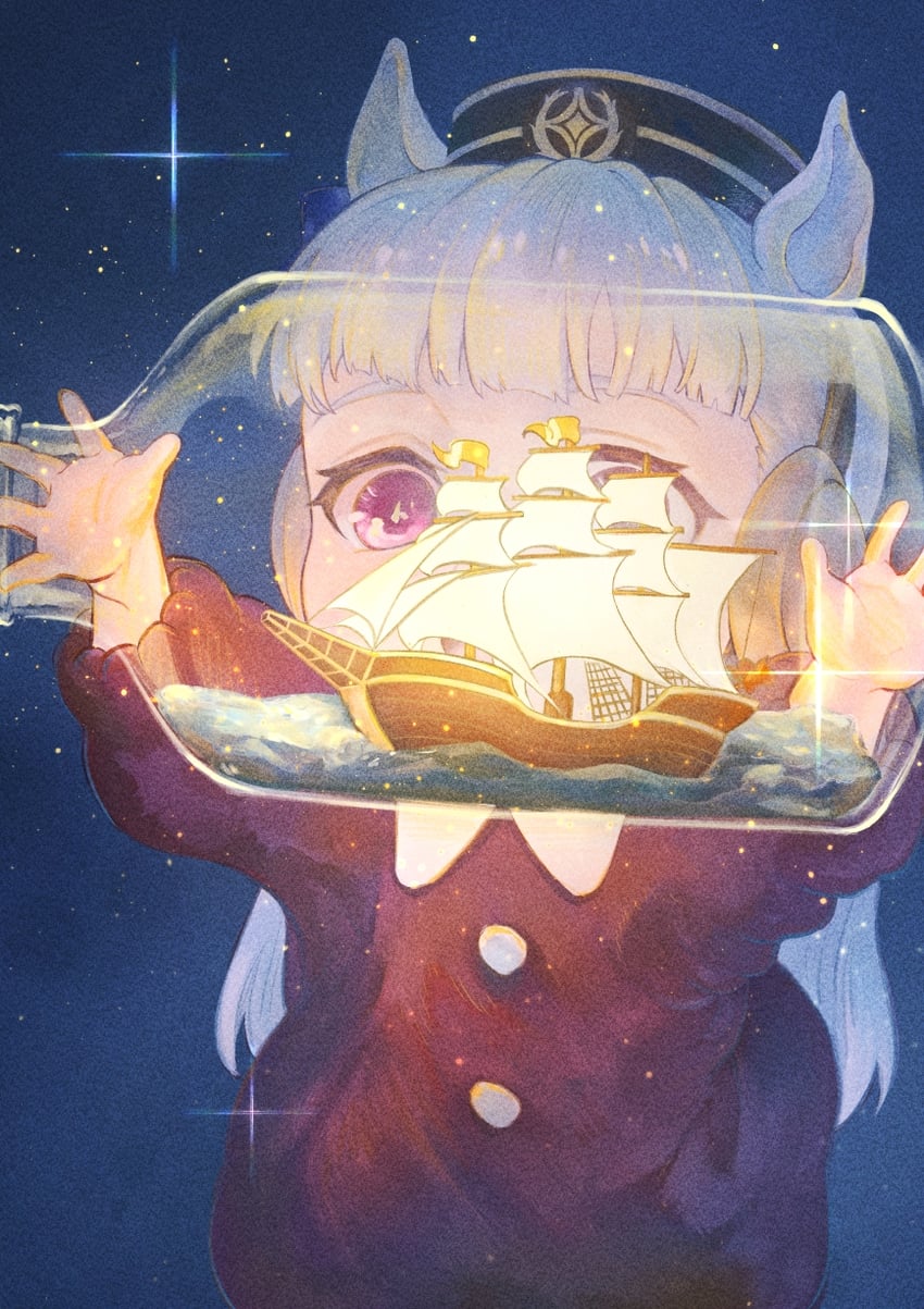 gold ship (umamusume and 1 more) drawn by jean_jdw