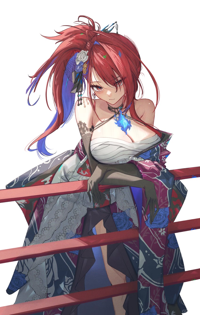 elizabeth rose bloodflame (hololive and 1 more) drawn by toripisu