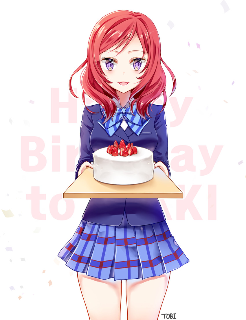 nishikino maki (love live! and 1 more) drawn by tobi_(mue86)