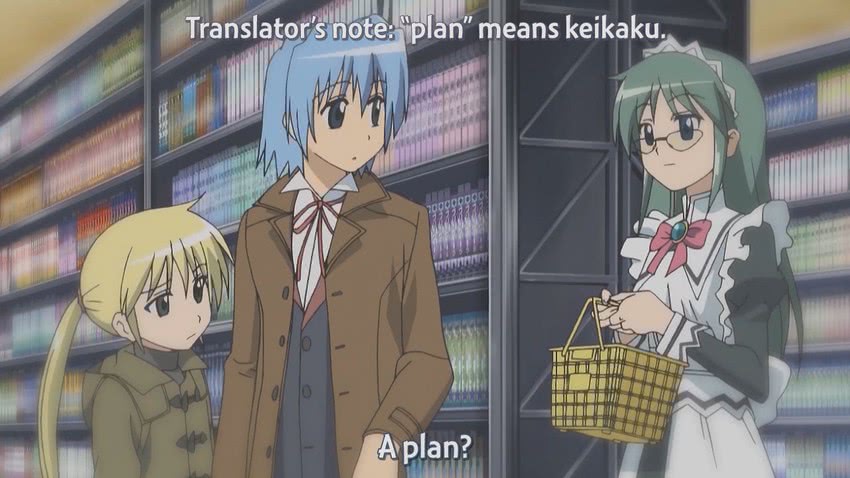 sanzen'in nagi, ayasaki hayate, and kijima saki (hayate no gotoku!)