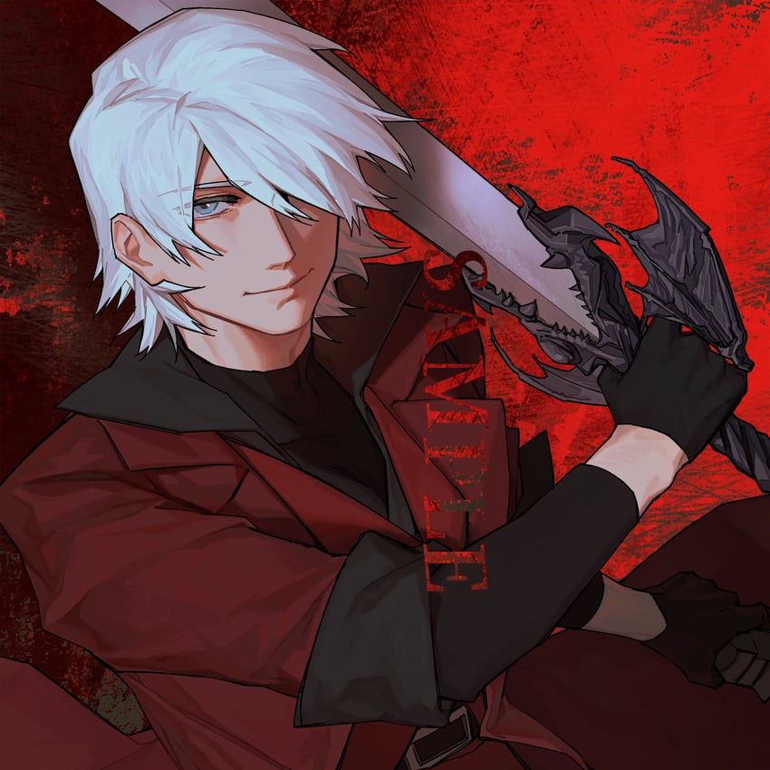 dante (devil may cry and 1 more) drawn by zmlskr