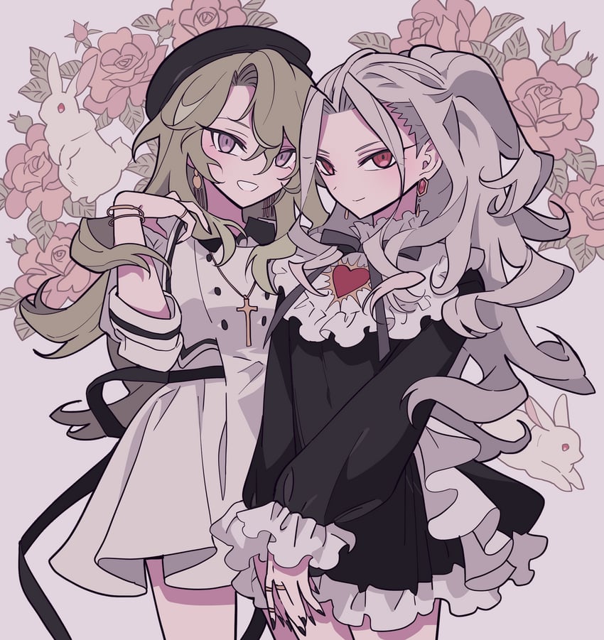 ran nagisa and tomoe hiyori (ensemble stars!) drawn by meremero