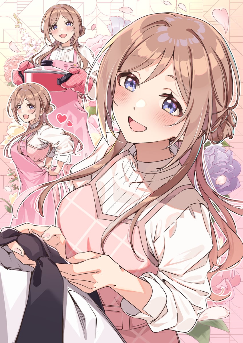 himesaki rinami (idolmaster and 1 more) drawn by hachiroku_(hatirokusann86)