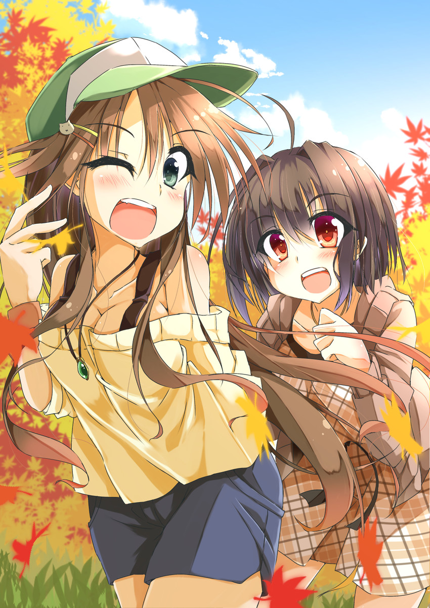 kohinata miho and himekawa yuki (idolmaster and 1 more) drawn by syuutu
