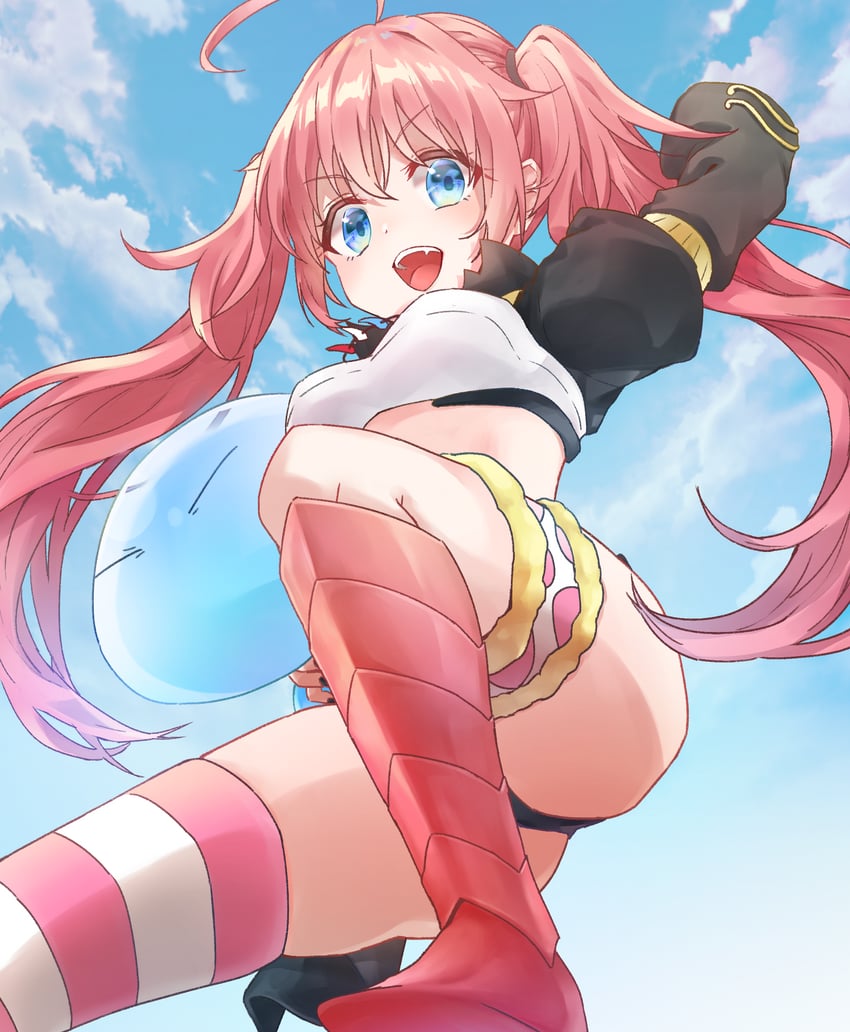 milim nava and rimuru tempest (tensei shitara slime datta ken) drawn by gintama_10102