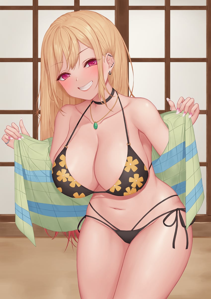 kitagawa marin (sono bisque doll wa koi wo suru) drawn by pinkcap