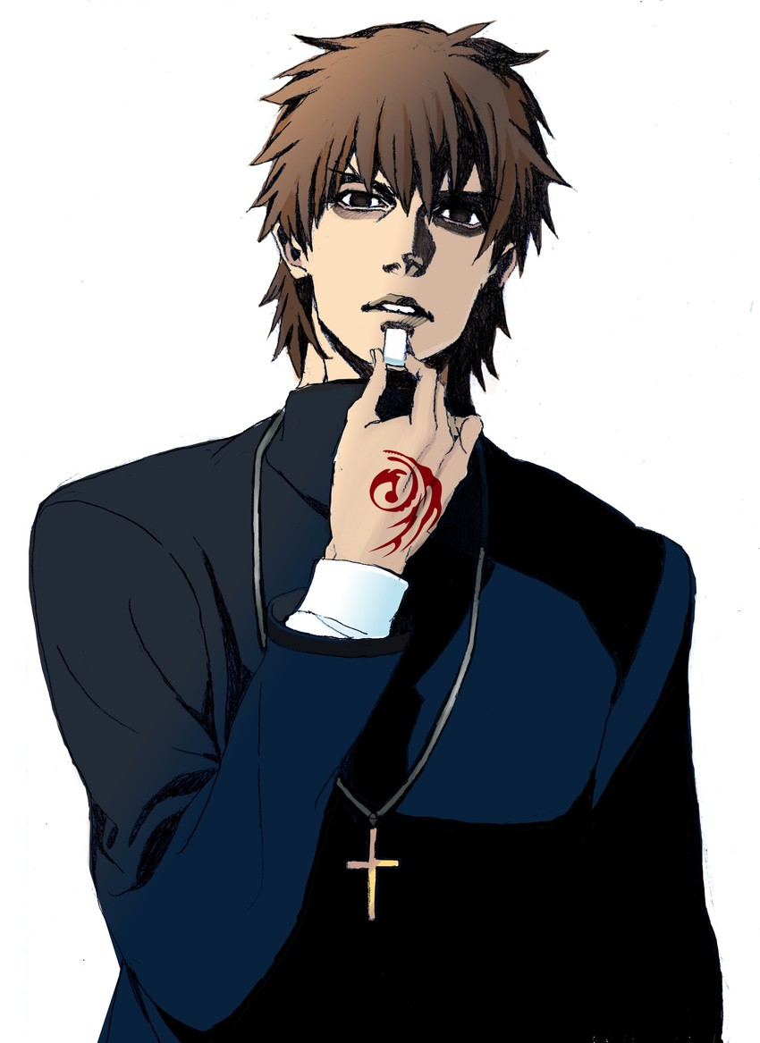 kotomine kirei (fate and 1 more) drawn by nobita_(makoto7060355)