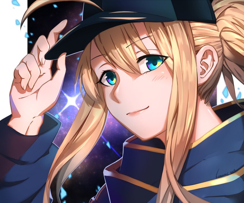 artoria pendragon and mysterious heroine x (fate and 1 more) drawn by kosumi