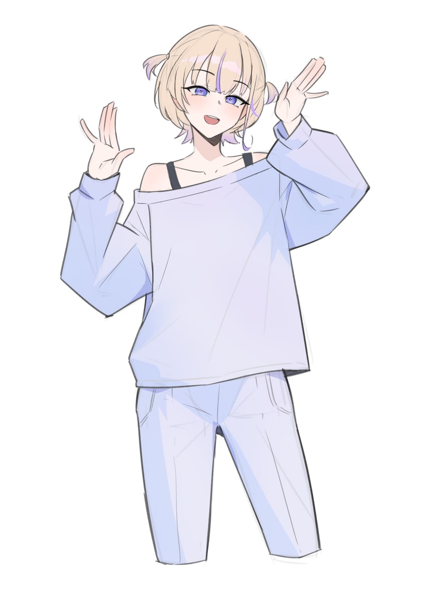 todoroki hajime (hololive and 1 more) drawn by nokaa_aru