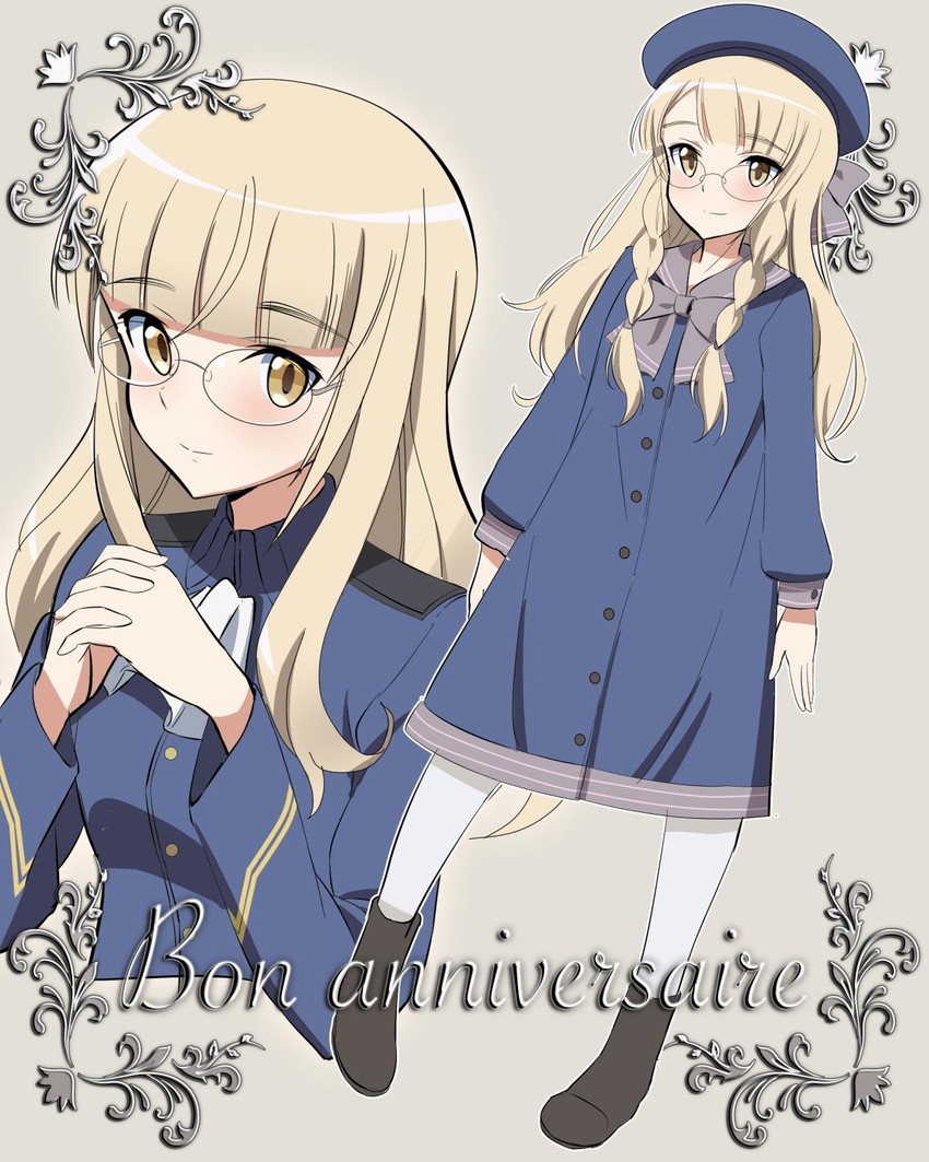 perrine h. clostermann (world witches series and 1 more) drawn by kaneko_(novram58)
