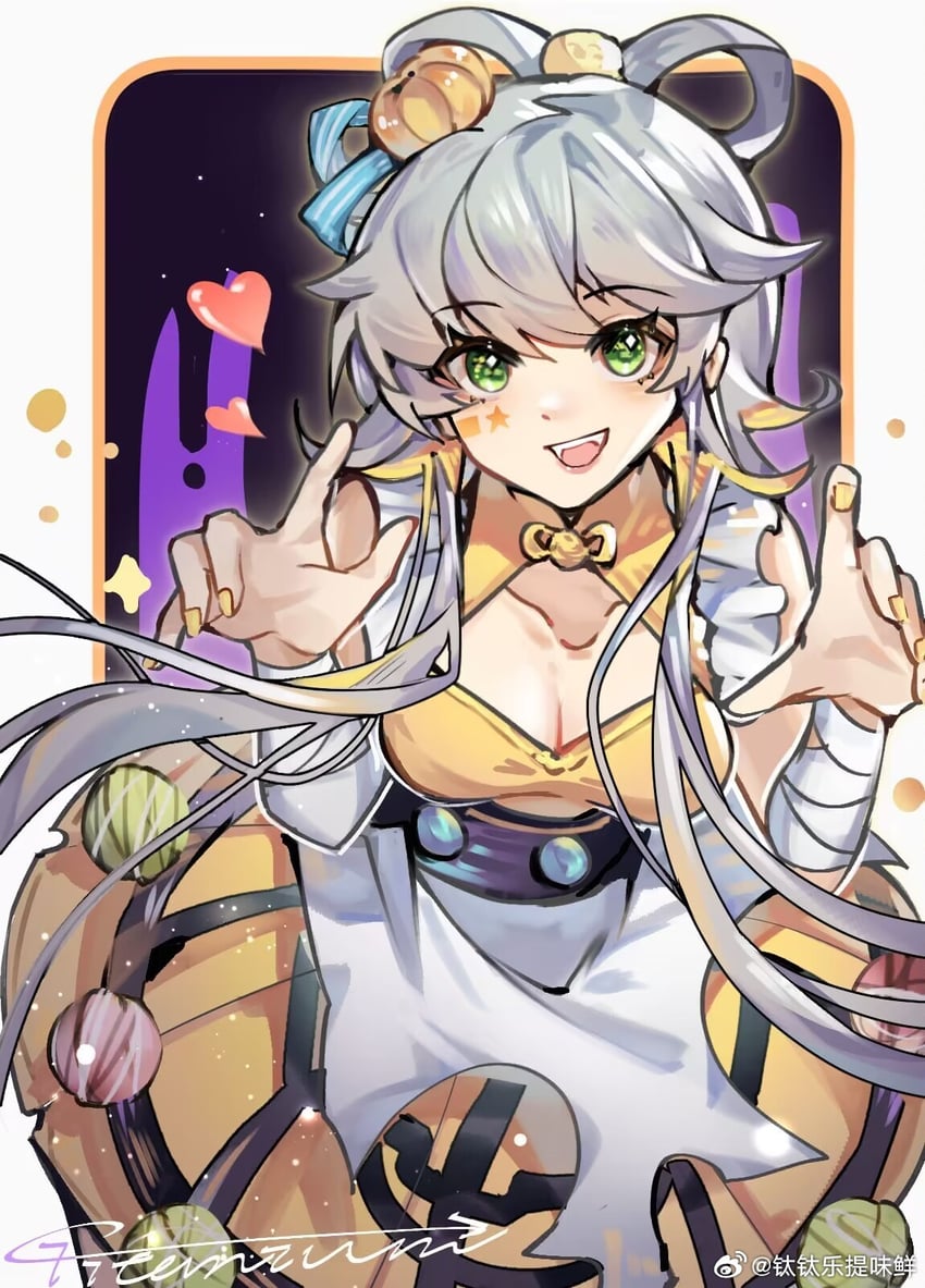 luo tianyi (vocaloid and 1 more) drawn by titaniumtai