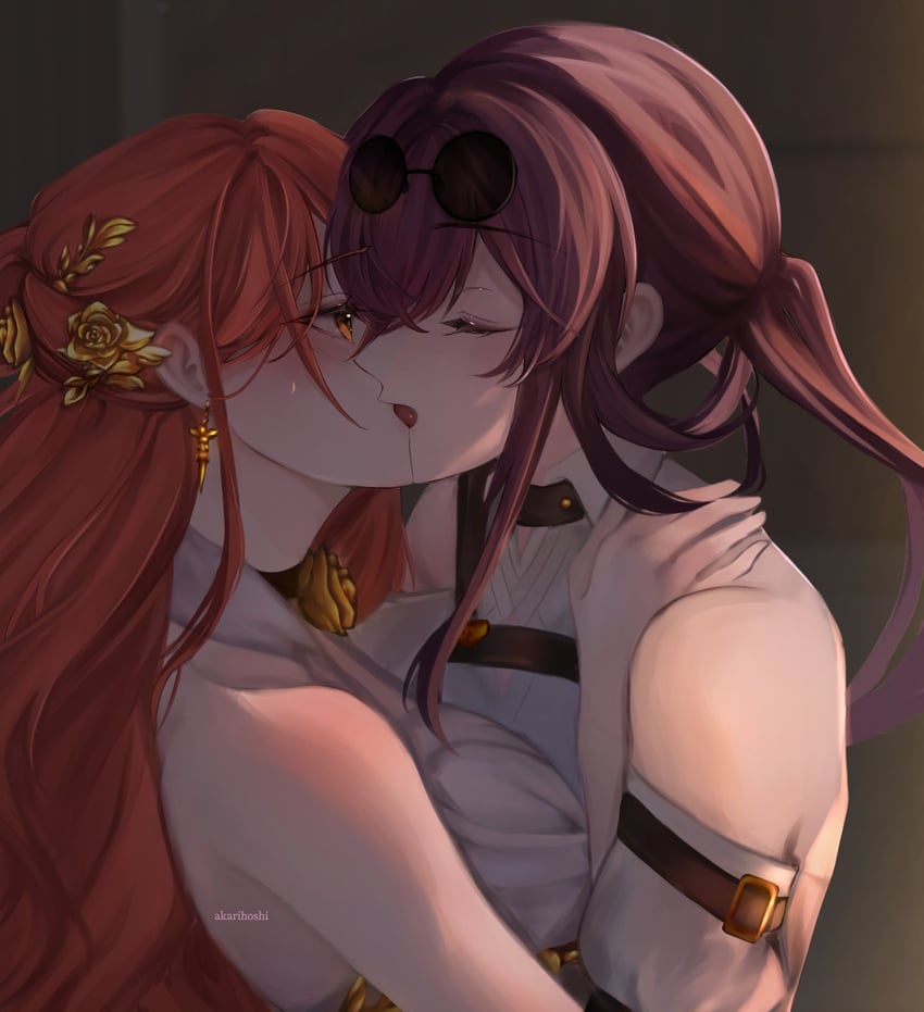 kafka and himeko (honkai and 1 more) drawn by hoshi_chinatsu