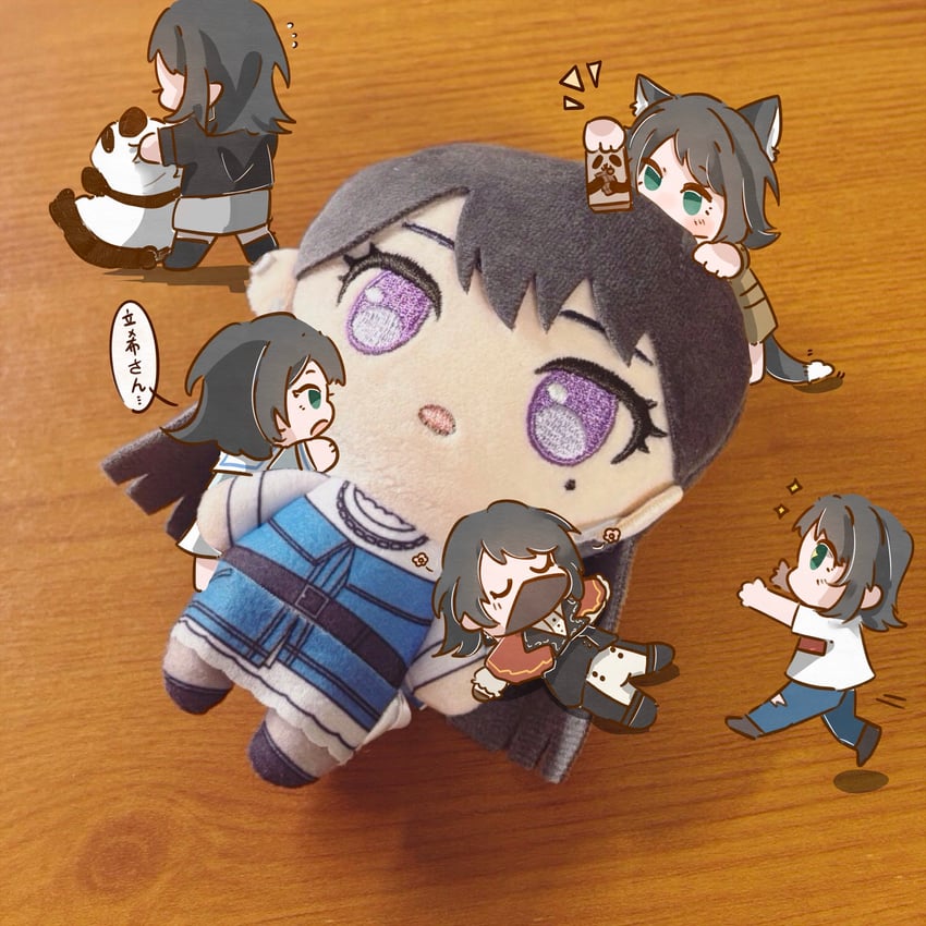 shiina taki, yahata umiri, and timoris (bang dream! and 1 more) drawn by gogococonut2