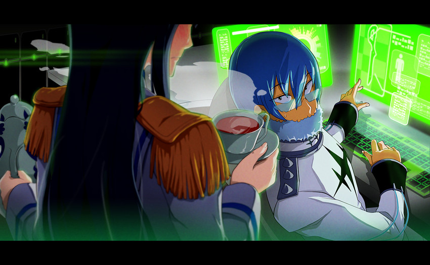 kiryuuin satsuki, junketsu, and inumuta houka (kill la kill) drawn by 71_(nanaichi_drafting)