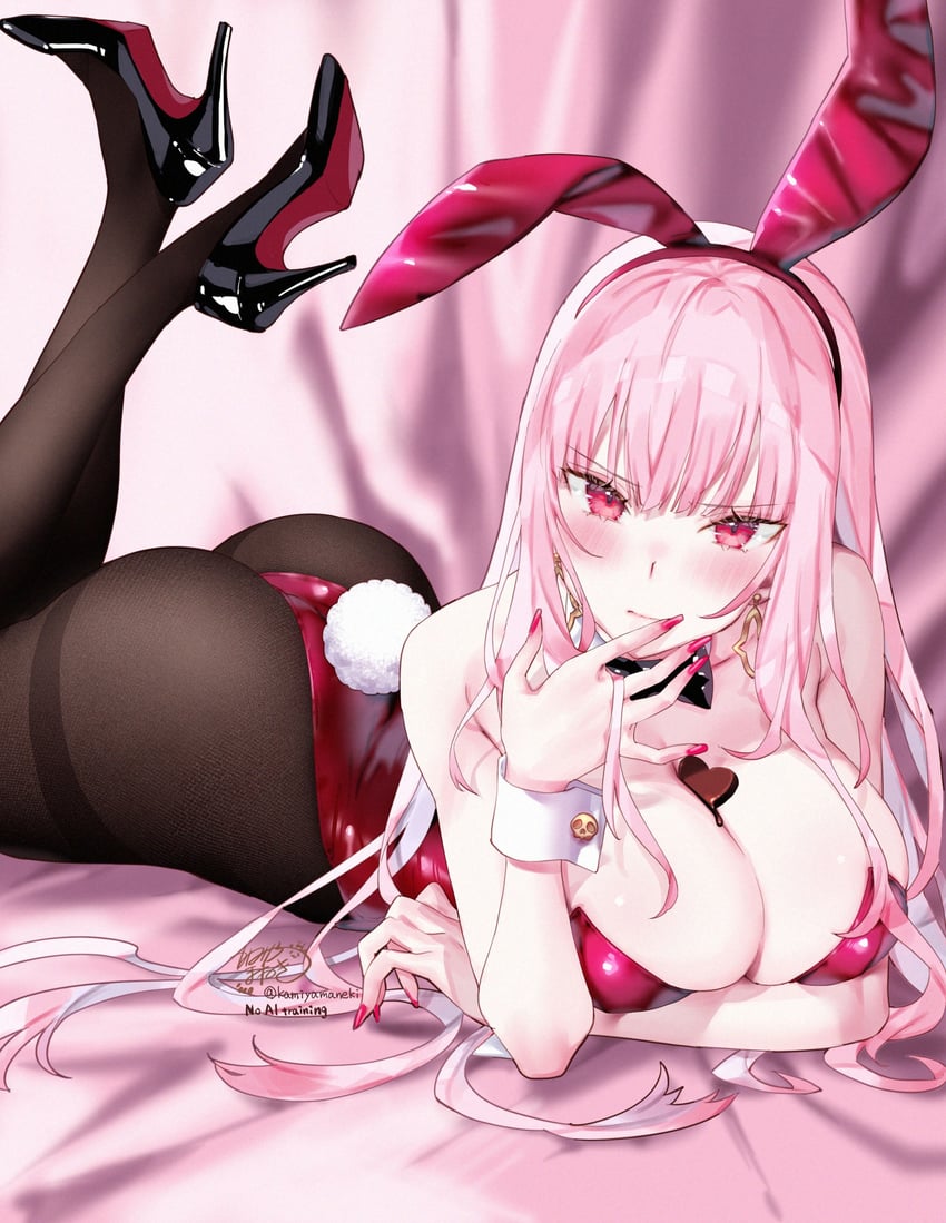 mori calliope (hololive and 1 more) drawn by kamiya_maneki