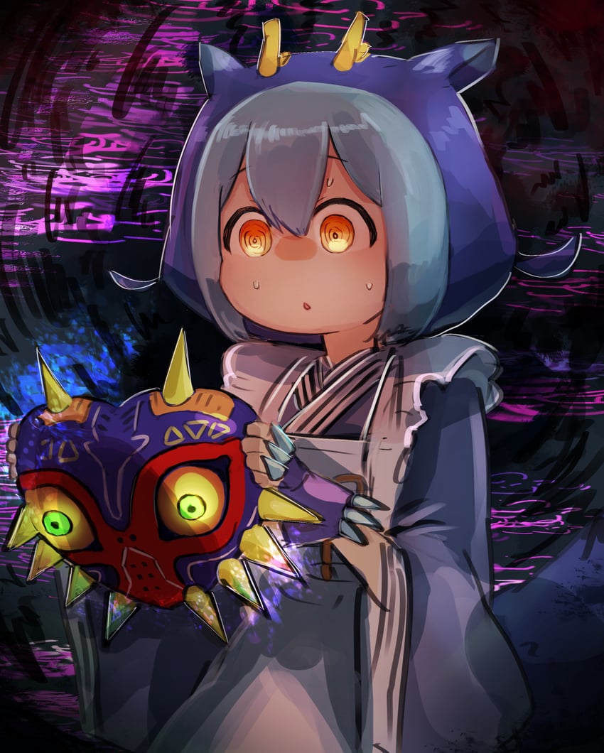laundry dragonmaid and majora (yu-gi-oh! and 2 more) drawn by hatano_kiyoshi